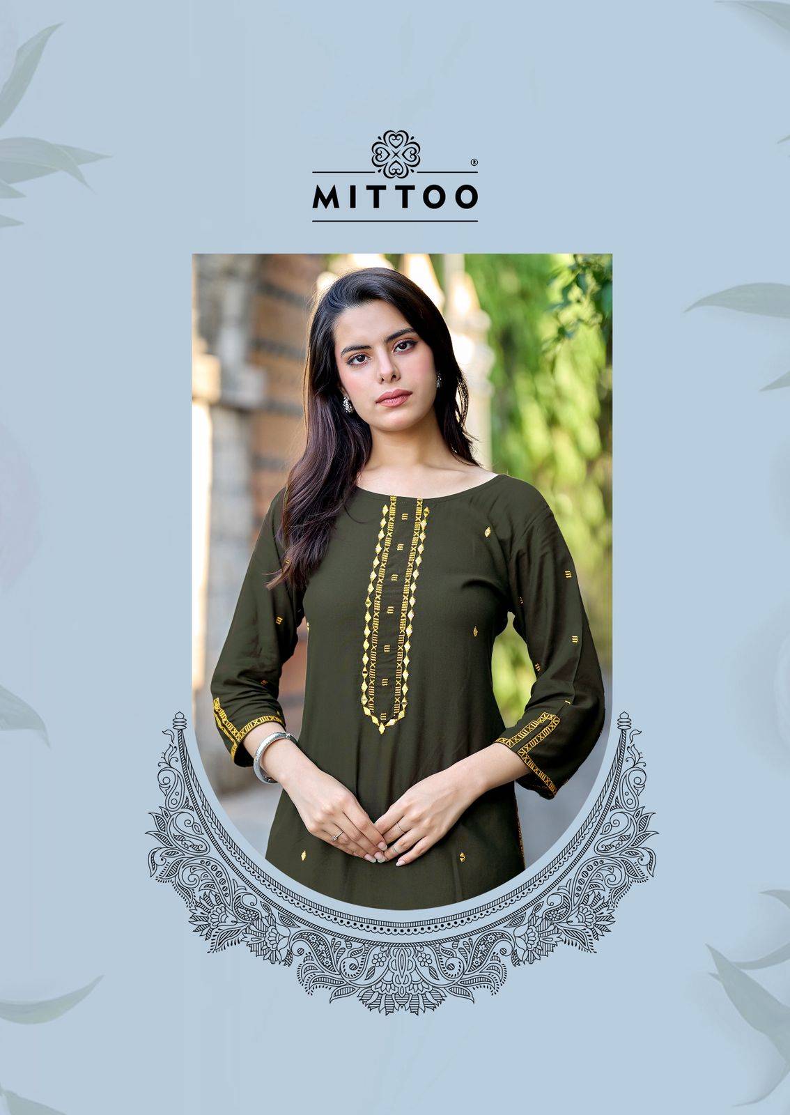  HAYA By MITTOO 2001 To 2006 Series Beautiful Festive Suits Colourful Stylish Heavy Rayon kurtis At Wholesale Price